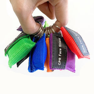 หน้ากาก CPR แบบใช้แล้วทิ้งสำหรับเปลี่ยนวาล์วทางเดียวแบบมีกุญแจ - Product Image 1