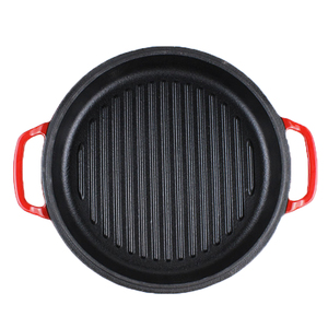<span class=keywords><strong>Amazon</strong></span> Venta caliente 3.3QT/4.2QT de hierro fundido esmaltado doble Horno Holandés - Product Image 6