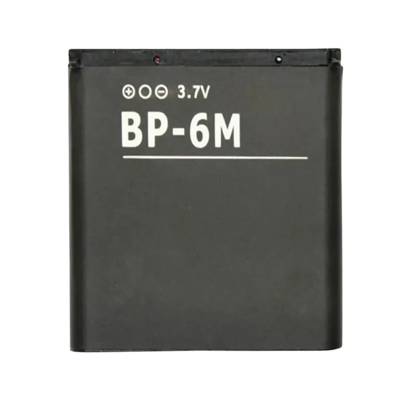 Bateria de substituição para celular RUIXI 1100mAh Li-ion BP-6M BP6M BP 6M Baterias para Nokia 6233 6280 6288 9300 N73 N77 N93 N93S