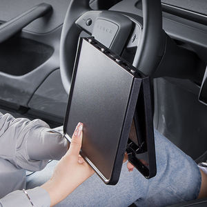 แบบพกพาเหมาะสำหรับรุ่นเทสลารุ่นจูนิเปอร์3Y พับเก็บได้ควบคุมส่วนกลางโต๊ะเก็บอาหารสำหรับอุปกรณ์เสริมรถยนต์ - Product Image 6