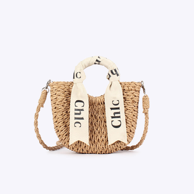 Bandolera mini camel + cinta letras