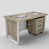 Bureau de travail moderne convertible en panneaux MDF, réglable en hauteur avec double moteur, anti-collision, pour usage domestique