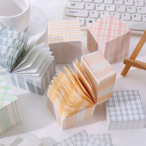 Stationery <b>Notepad</b> Kawaii School Supplies Memo Pad 50*50mm With Grid Colorful Stationary for Students - Product Image 2