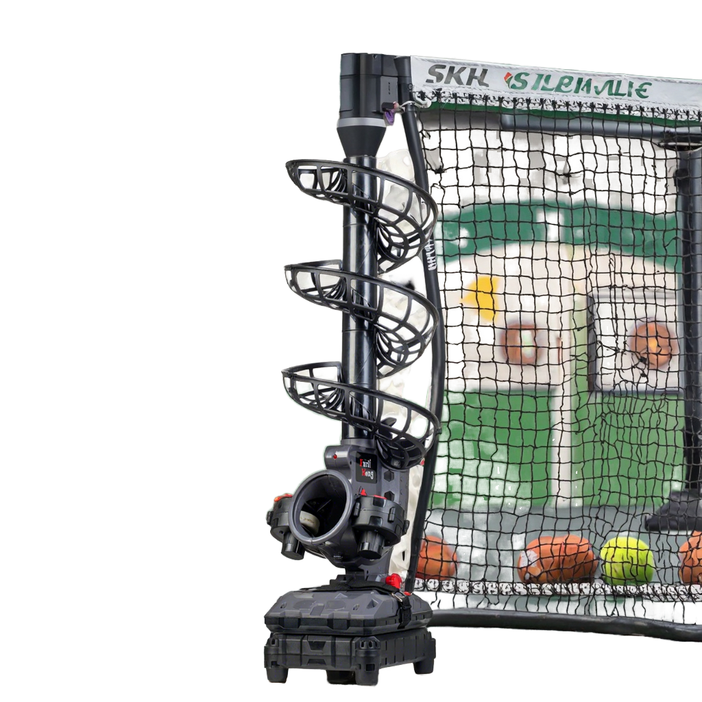 3802PBH NEXT Pickleball Serve Machine ABS Material Automatic Swing Single Player Practice Training Adults 3000g 45x35x28 cm