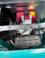 Mini-excavatrice JPC KV12, 12 chevaux, cabine ouverte, bras oscillant, système hydraulique auxiliaire