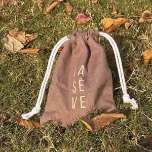 Bolsa de Algodón Orgánico Personalizada con Cuerda, Ecológica, Reciclable, Biodegradable, con Logotipo Impreso, Bolsa para Guardar Joyas - Product Image 2