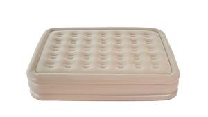 Оптовая продажа, быстрый надувной двухслойный надувной матрас, переносной для активного отдыха и путешествий со встроенным насосом - Product Image 2