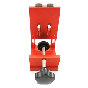Guide de perçage 9.0mm ensemble de gabarits de goujons pour le travail du bois maître de <span class=keywords><strong>menuiserie</strong></span> avec manchon de perceuse pour outil de trou de poche de forage de <span class=keywords><strong>menuiserie</strong></span> - Product Image 4