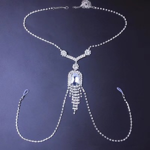 Chaîne <span class=keywords><strong>de</strong></span> poitrine bijoux fête SexyBra chaîne <span class=keywords><strong>de</strong></span> poitrine corps bijoux <span class=keywords><strong>de</strong></span> poitrine brillant chaîne <span class=keywords><strong>de</strong></span> corps pour les femmes avec strass - Product Image 5