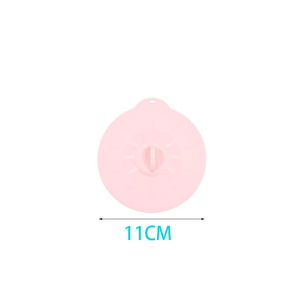 Couvre-aliments empilables en silicone de style dessin animé, étanches, extensibles, compatibles micro-ondes, réutilisables, pour la cuisine, cadeaux - Product Image 4