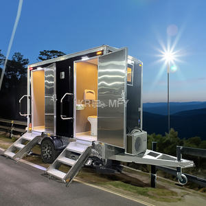 Toilettes de luxe portables 2025, toilettes mobiles, transporteur de toilettes, remorque de toilettes - Product Image 4