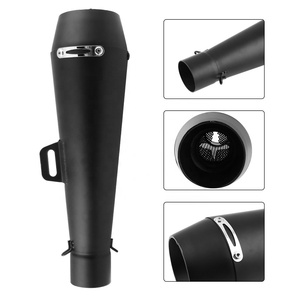 Resistente a alta temperatura negro M4 de 51 mm silenciador de escape de tubería con DB asesino Slip - Product Image 5