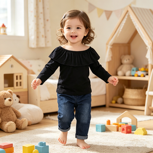 Conjunto de Ropa para Niñas de 1 a 5 Años, 2 Piezas, Algodón, Casual, Otoño-<span class=keywords><strong>Primavera</strong></span>, Manga Larga, Conjuntos de Ropa Infantil para Niñas - Product Image 2