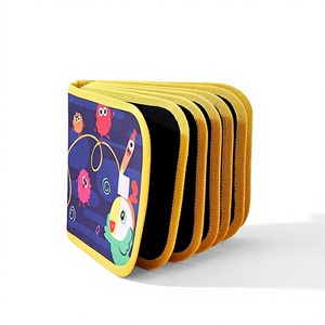 Tavoletta da Disegno Portatile Cancellabile a 16 Pagine per Bambini, Lavagna Mini Educativa a Doppia Faccia per Acquerello e Gessetti, Ideale per l'Uso Transfrontaliero - Product Image 1