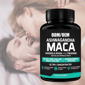 Bio-Maca-Wurzelpulver-Kapseln aus Anhui für Erwachsene Männer Natürlicher Energieschub & Unterstützung der Kognitiven Funktion - Product Image 1