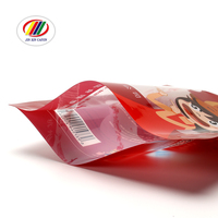 Sacs en plastique laminé transparents OEM, directement de l'usine, colorés, de qualité alimentaire, avec fenêtre, adaptés au congélateur, recyclables, résistants à l'humidité, thermoscellables