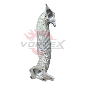 ท่อไอเสียสแตนเลสสตีล Vortex High Performance ขนาด 1.5 มม. ขัดเงาแบบกระจก สำหรับ Civic Type R FL5 2.0T - Product Image 5