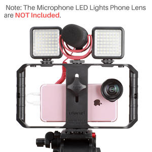 Ulanzi U-Rig Pro Soporte de Mano para Teléfono Móvil con Luz LED para Grabación de Video, Transmisión en Vivo y Tomas Estables (Sin Lente) - Product Image 2