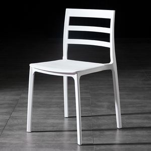 Chaises de restaurant empilables en plastique PP, modernes et populaires pour l'extérieur, vente en gros - Product Image 6