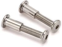 Vis de fixation pour meubles sur mesure, boulons à tête hexagonale et vis à tête plate pour lit bébé