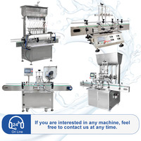 Machine de Remplissage de Liquides et Bouteilles à 2/4/6/8/10 Têtes