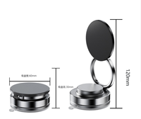 Support mural pour téléphone portable GymVacuum Adsorption Ventouse Smart Cell Phone Holder HandsSuction Magnetic Phone Holder Mount for All Phones