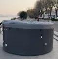 Piscine gonflable ronde en tissu Drop Stitch, piscine portable pour jardin, tailles personnalisées pour différentes familles - Product Image 2