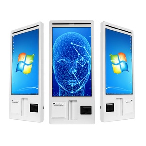 Kiosco de Autopago con Pantalla Táctil LCD de 32'' Resistente al Agua IP65, Instalación de Pie, Función SDK para Bancos - Product Image 1