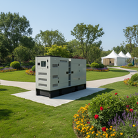 Generador Diésel Súper Silencioso Trifásico de 100KW 160KW 200KW 250KVA 300KVA con Motor ATS Refrigerado por Agua