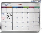 Autocollant magnétique format A3, bloc-notes, tableau d'écriture, planificateur hebdomadaire, tableau blanc mural, calendrier effaçable à sec, feuille de planification mensuelle