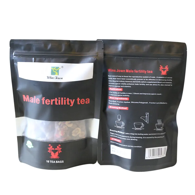 男性の繁殖力デトックスはモリンガベリーティーバッグでおなかのお茶を燃やすナチュラルミンチェアベントレマカ根健康なセナリーフスリムティー