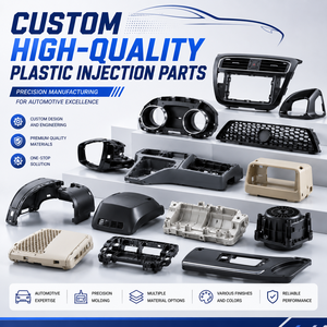 Piezas de Plástico Moldeadas por Inyección para Automóviles Personalizadas, Certificación IATF 16949, Fabricante de Componentes para Automóviles OEM, Fábrica de Moldeo por Inyección - Product Image 1