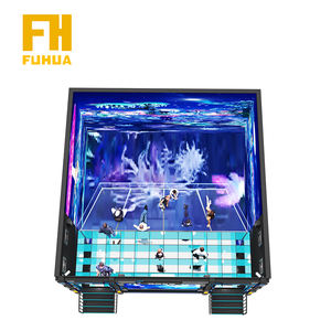 Monde de réalité virtuelle Metaverse, salle de jeux immersive en métal, théâtre intérieur, expérience virtuelle à 360 degrés, <span class=keywords><strong>film</strong></span> 3D à vision directe - Product Image 4