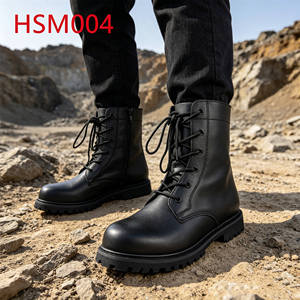 รองเท้าบูทหนังวัวแท้ LXG, Survival Expedition รุ่น HSM003 สำหรับงานภาคสนาม ทนทาน แข็งแรง ดีไซน์คลาสสิก แนว Tactical - Product Image 3