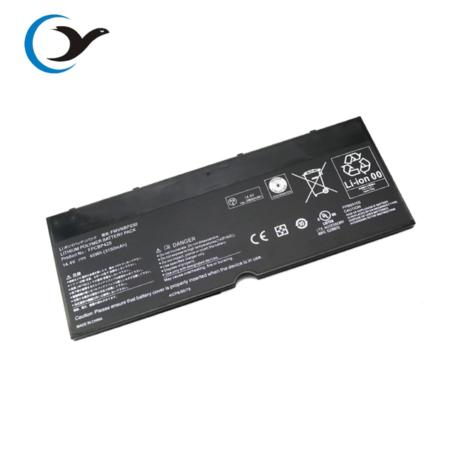 14.4V 3150mAh/45Wh FMVNBP232 FPCBP425 Battery Replacement Laptop for Fujitsu Lifebook U745 T935 T904U Series