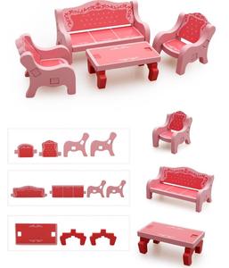 Giocattolo artigianale in miniatura in legno per la casa delle bambole Gilr principessa da sogno regalo di compleanno - Product Image 5