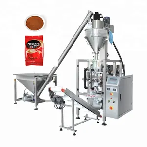 High Accuracy Vffs Seasoning Spicy Powder Packing Machine Automatic Cereal Powder Weighing Packer Machine With Feeder