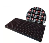 Módulo Led de desplazamiento programable RGX, señal de mensaje en movimiento, módulo de color rojo DIP P10 de un solo Color, pantalla Led
