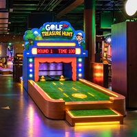 Chasse au trésor de golf : Équipement interactif de mini-golf commercial pour parc d'attractions et salle de jeux (FEC) – Défi de putting de golf ludique