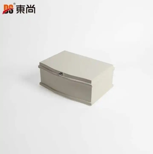 Caja de Joyería Rectangular Simple de Cuero PU Reciclable y Ecológica con Logotipo Personalizado DS DSJ-1024, Organizador Grande para Guardar Aretes, Regalo - Product Image 4