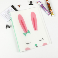 Hengyao – livre A4 en plastique, mignon, Transparent, Transparent, dossier de documents, produits de papeterie scolaire, vente en gros
