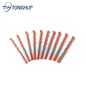 Punte di vetro TCT personalizzate <span class=keywords><strong>in</strong></span> fabbrica punte da trapano con <span class=keywords><strong>testa</strong></span> a croce multifunzione da 3-16mm per piastrelle <span class=keywords><strong>in</strong></span> ceramica cemento legno vetro - Product Image 1