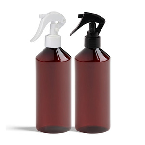 Botella redonda de <span class=keywords><strong>jarabe</strong></span> <span class=keywords><strong>para</strong></span> <span class=keywords><strong>la</strong></span> <span class=keywords><strong>tos</strong></span> ámbar vacía de 500ml <span class=keywords><strong>con</strong></span> tapa, botella de plástico PET de grado alimenticio <span class=keywords><strong>para</strong></span> embalaje de mermelada de <span class=keywords><strong>miel</strong></span> líquida al por mayor - Product Image 3