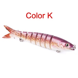 <span class=keywords><strong>Leurre</strong></span> de pêche personnalisé à 8 segments, coulissant et sonore, en ABS, pour lancer longue distance, pour la pêche au bar et aux prédateurs d'<span class=keywords><strong>eau</strong></span> <span class=keywords><strong>douce</strong></span> - Product Image 3