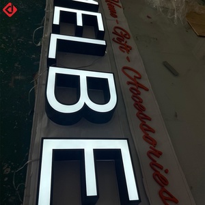 Personalizado a prueba de agua LED iluminado al aire libre tienda de luz 3D letras de canal <span class=keywords><strong>canta</strong></span> escaparate al aire libre Frontlit LED signos para negocios - Product Image 6