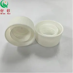 Sealed and high-quality 24mm Linear plastic toiletries, cosmetics, cleansers double layer Screw cap for bottle.