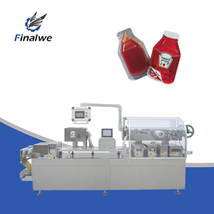 Machine de conditionnement blister durable pour les produits alimentaires liquides, y compris le miel et la sauce tomate - Product Image 1