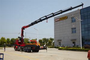 מחיר מנוף הידראולי <span class=keywords><strong>20</strong></span> טון המותקן על משאית, מתוצרת מפעל המשאיות הסיני סאני פאלפינגר, מסוג מנוף זרוע מפרקית. - Product Image 3