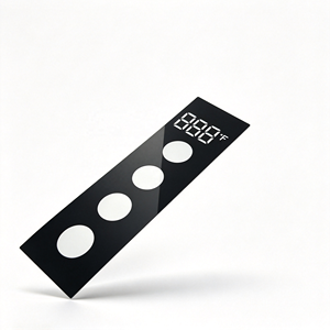 Etiqueta Adhesiva Personalizada de Fábrica con Pantalla Digital de Temperatura, 4 Botones Redondos, PVC, PET, Impresión Serigráfica - Product Image 2