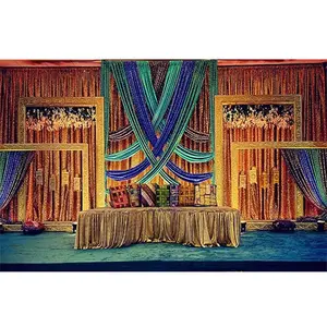 Marco de fotos musulmán para escenario de boda, diseño de boda, marco de bastidor de fondo, nueva decoración para recepción